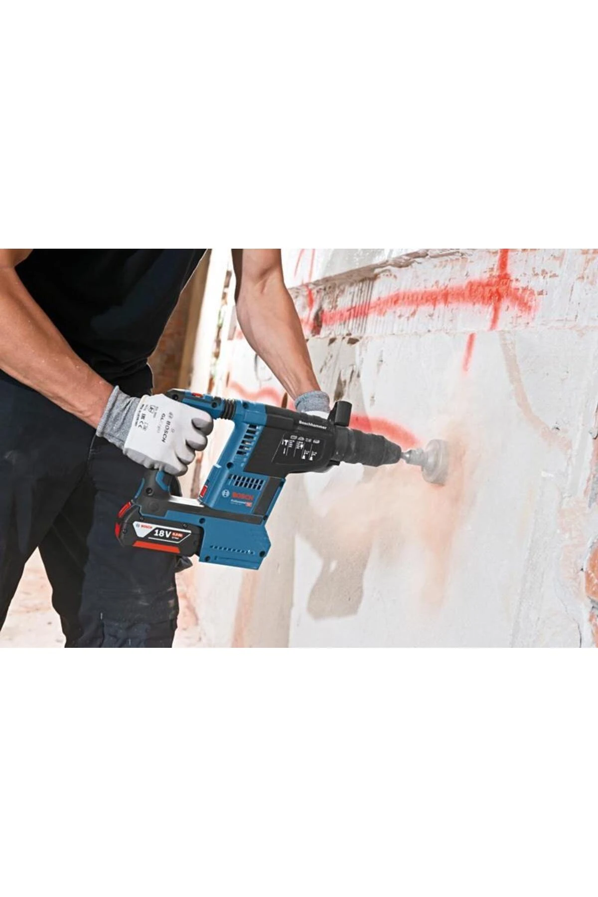 GBH 18V-26 1x4 Ah ProCore Akülü Kırıcı Delici Bez Çantalı