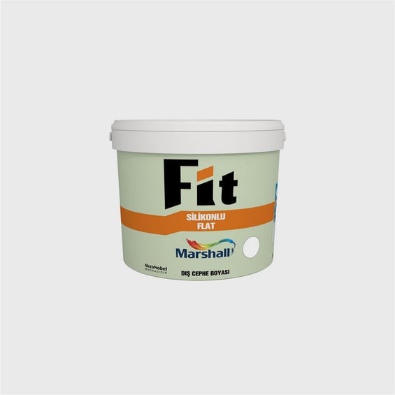 Marshall Fit Silikonlu Flat 7,5 lt Dış Cephe Boyası
