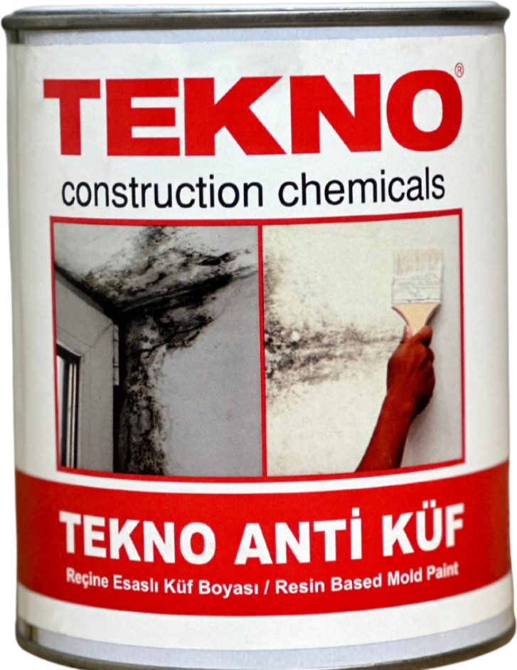 Anti Küf Reçine Esaslı Nem Rutubet Küf Boyası 1 ve 3 kg