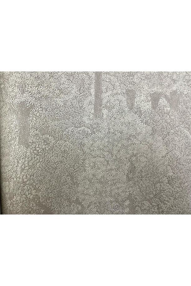 İCON 24107-1 SOFT BEYAZ RENGİ ORMAN TEMALI DUVAR KAĞIDI 16,50 M2
