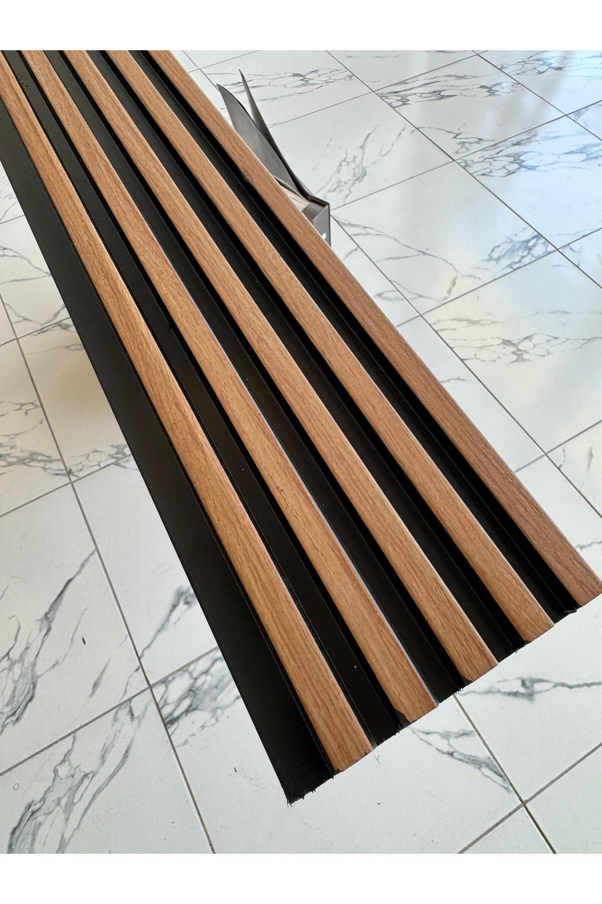 12x145 Pvc Polimer 5 Fugalı Angire Duvar Lambiri Ofis Tv Arkası Koridor Dekoratif Panel