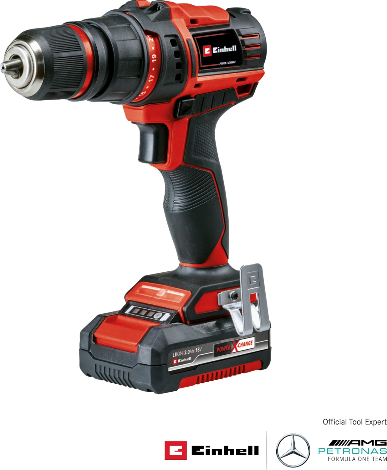 EİNHELL Te-Cd 18/45 3x Li +22 (1x2,0 Ah), Akülü Vidalama Set