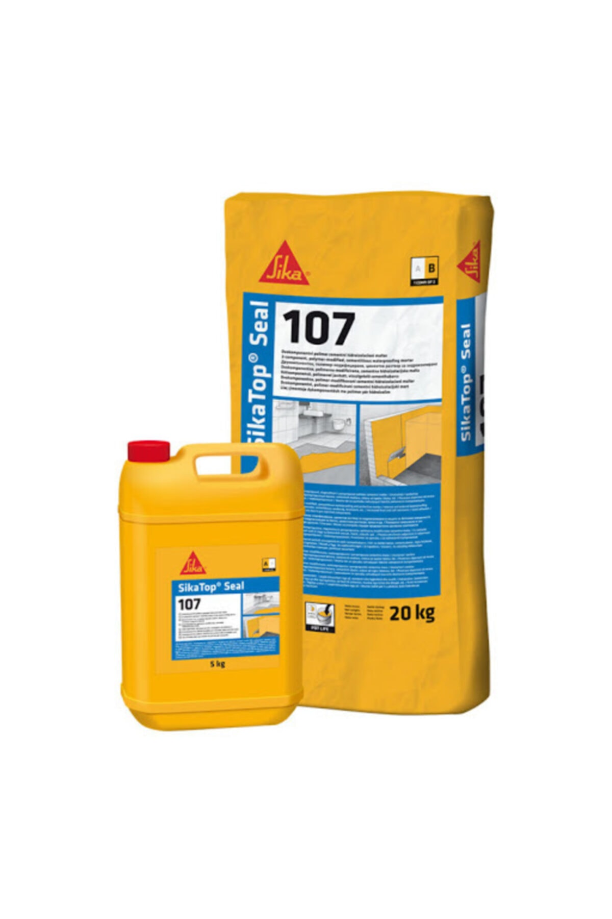 Top Seal-107 Yarı Elastik 25 KG SET (Su Yalıtım Malzemesi)