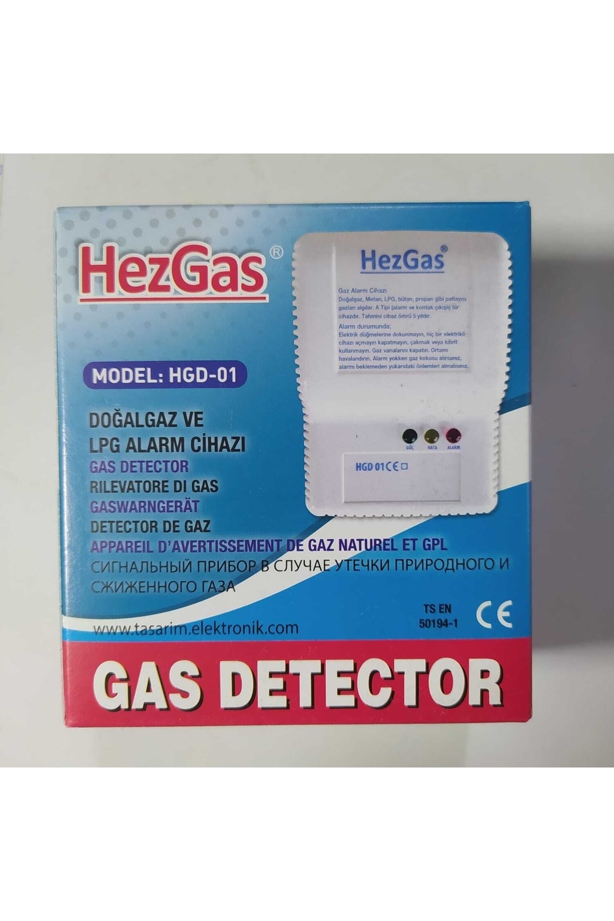 Gaz Alarm Cihazı Doğalgaz Ve Lpg Alarm Cihazı