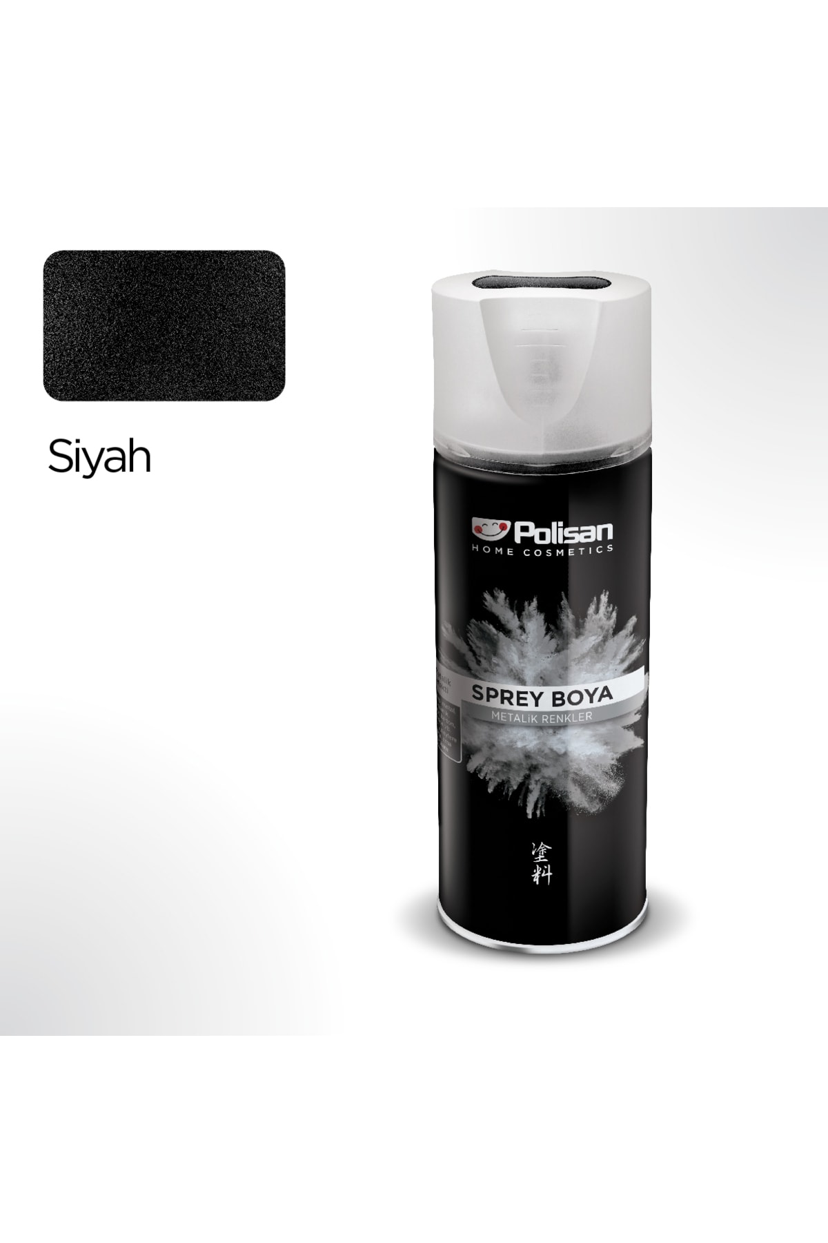 Metalik Siyah Sprey Boya 400 ml