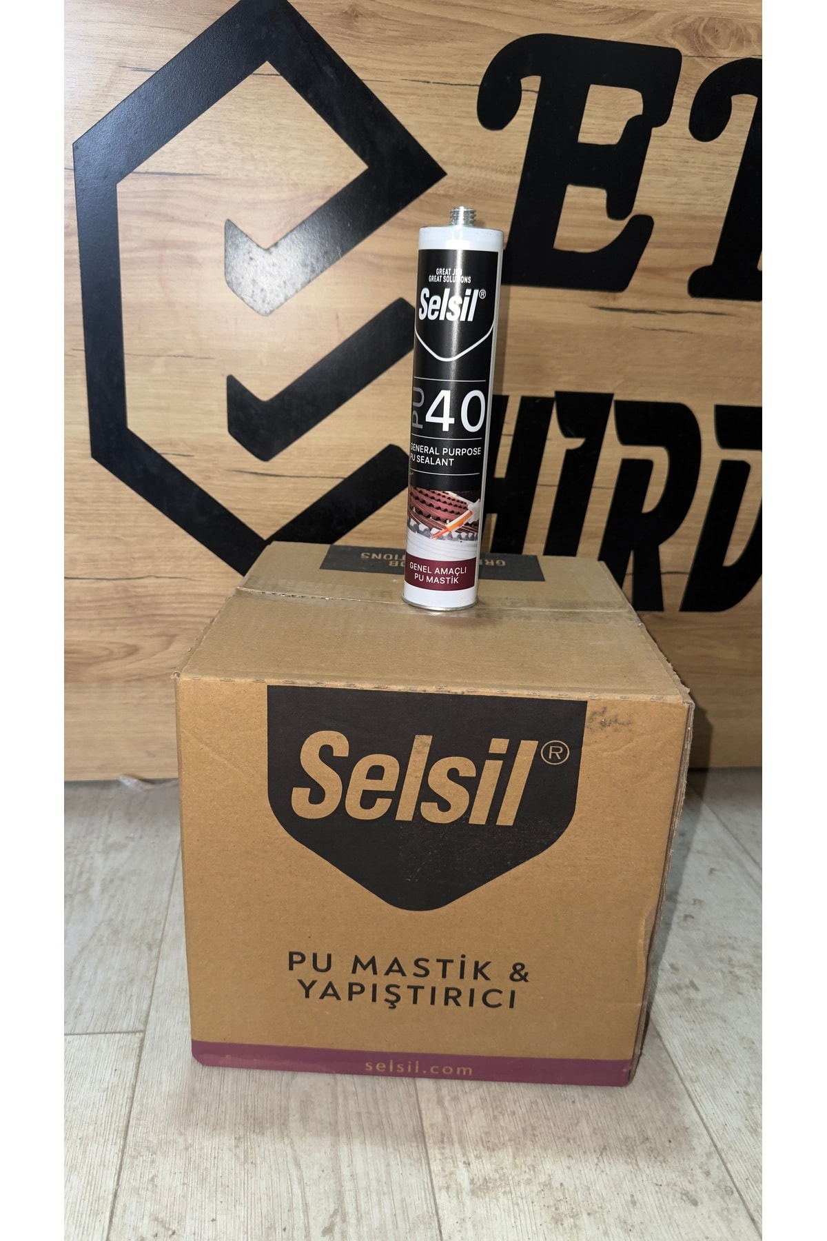 SELSİL Pu Mastik Yapıştırıcı Kırmızı 280gr 2 Adet