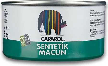 Caparol Sentetik Macun 3 Kg