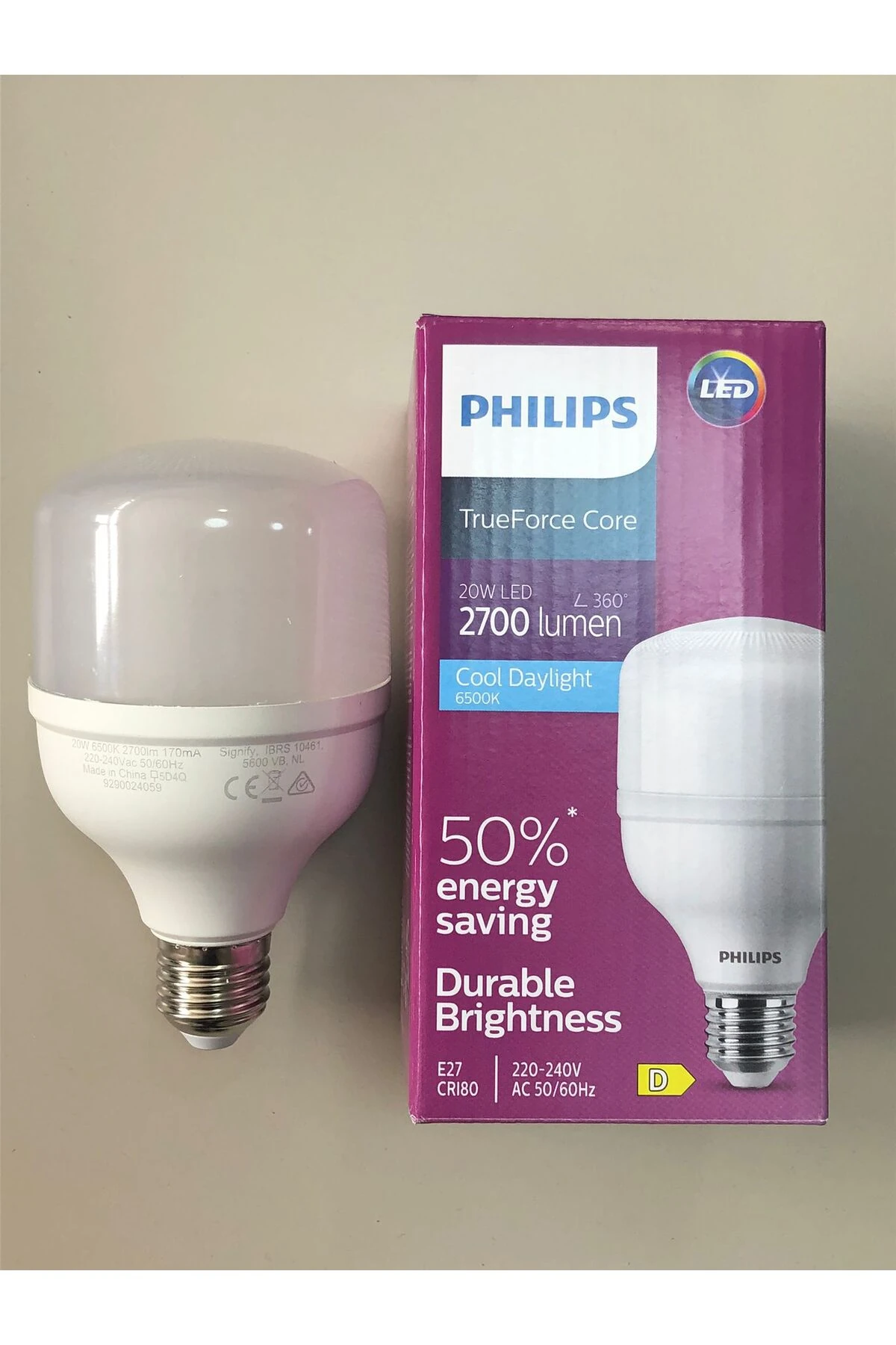 TRUEFORCE CORE 20W 2700 LÜMEN 6500K BEYAZ LED LAMBA