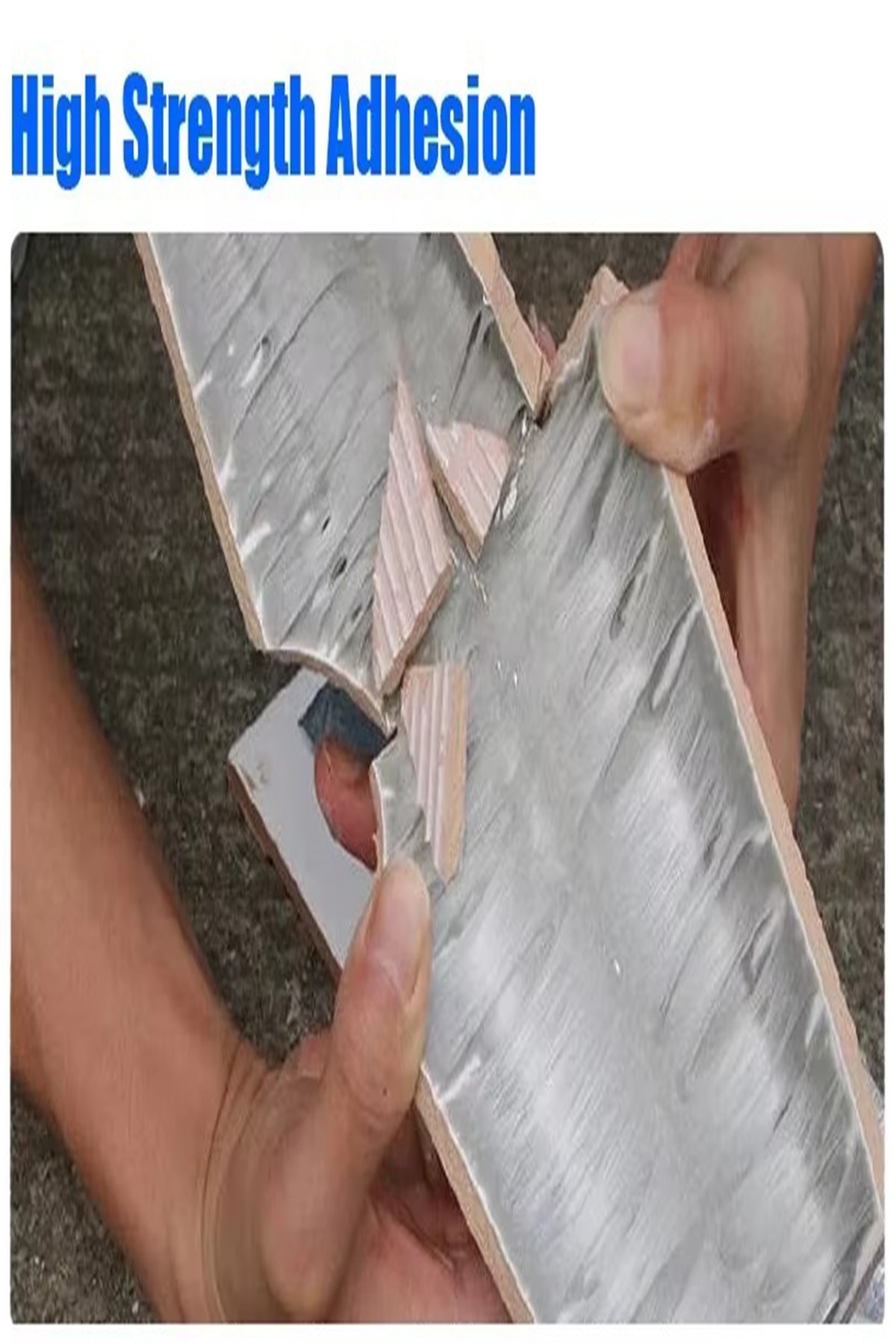OZKUVVET Isıya Dayanıklı Su Geçirmez Çatı Boru Duvar Çatlak Onarıcı Yapışkan Çamur Bant Folyo (5 Mt x 5 Cm)