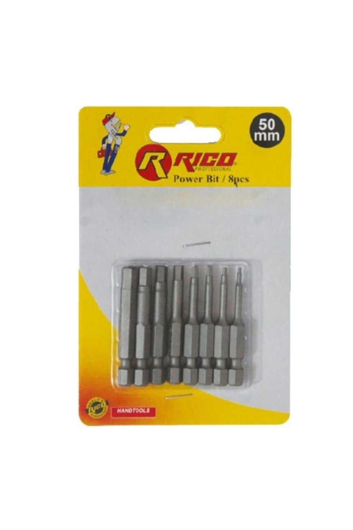 005-kk1132 Allen Alyan Bits Uç Seti 50 Mm 8 Parça