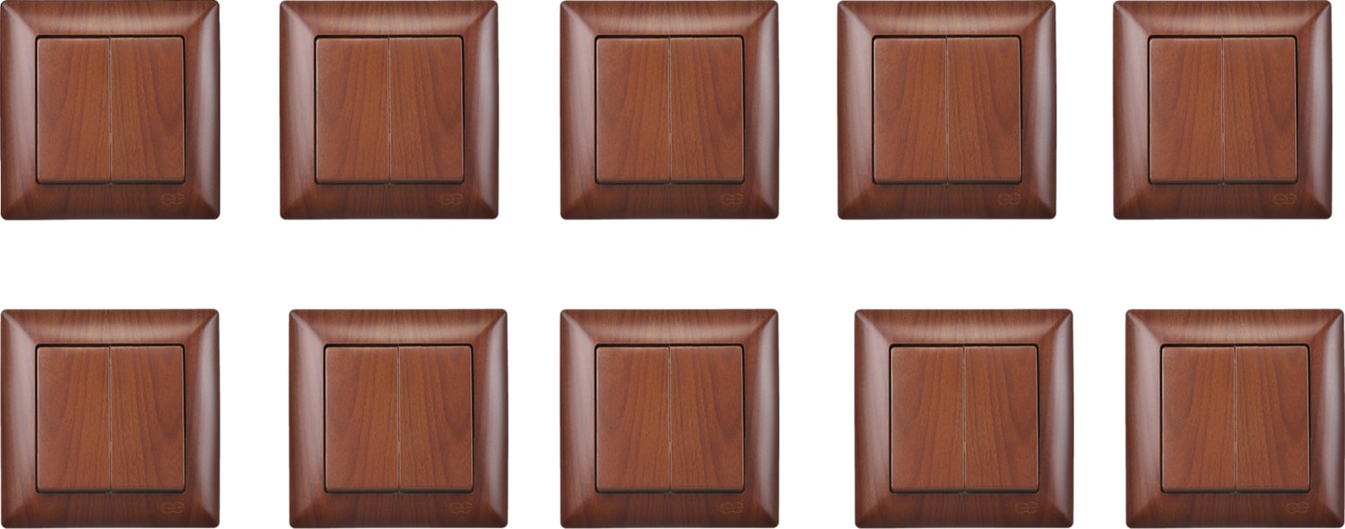 Uzmlight  Visage Ceviz Komütatör