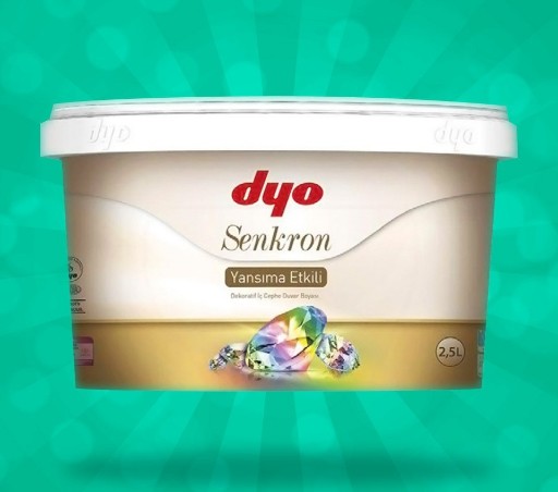Senkron Reflekte 2.5 Lt Sarı