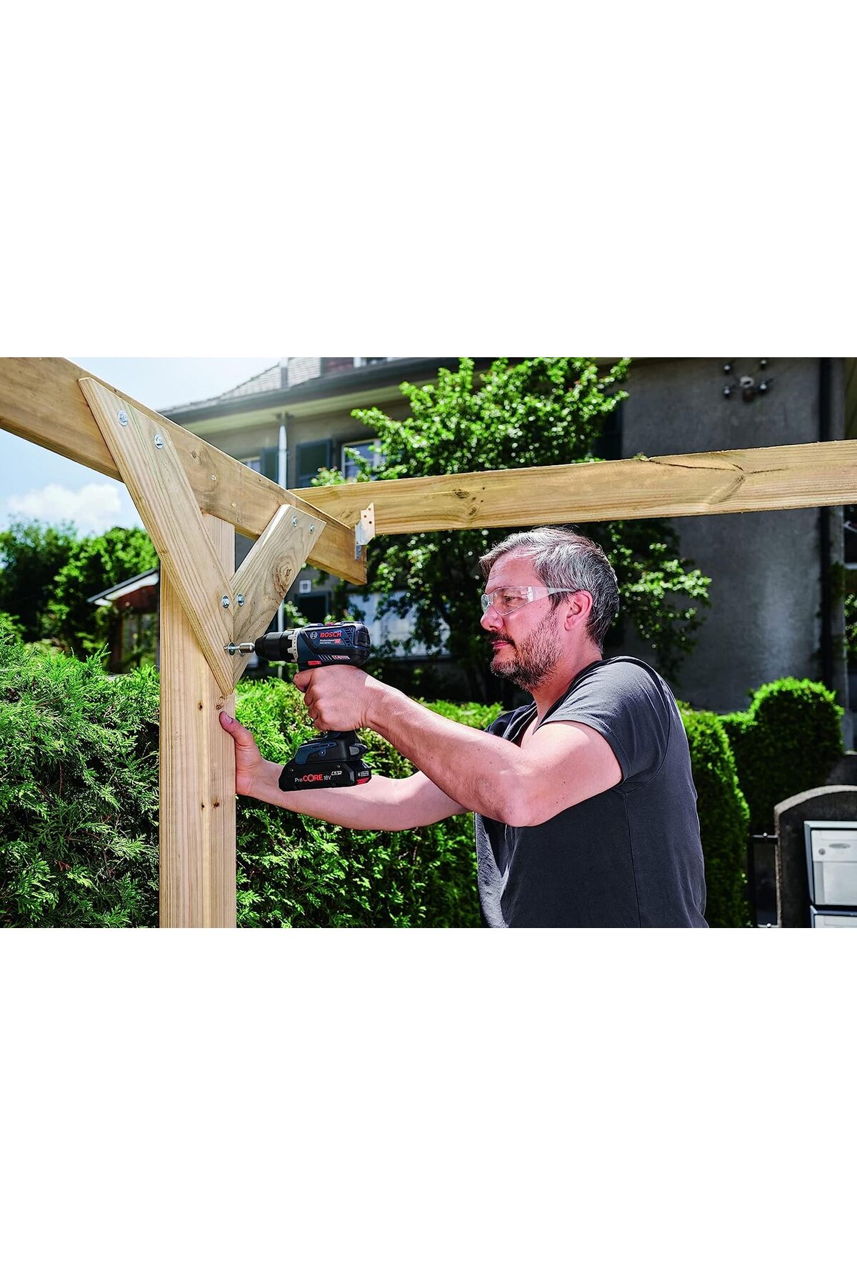 Cordless Impact Drill Cordless Combi Single Battery 18 Volt + 103 Piece Drill Screwdriver Bit