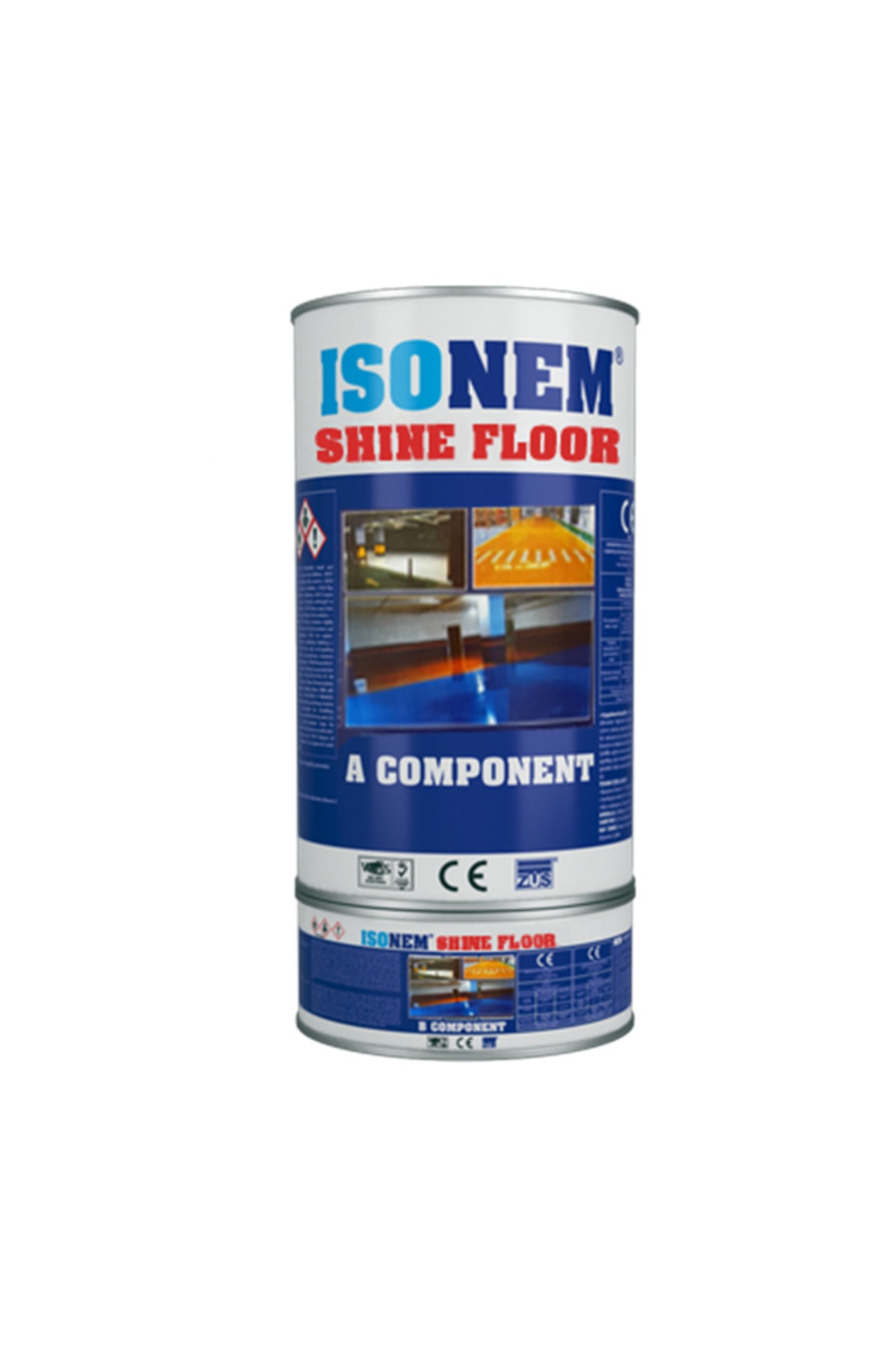 SHINE FLOOR A+B KOMP. 4.5KG ( ZEMİN BOYASI ) BEYAZ
