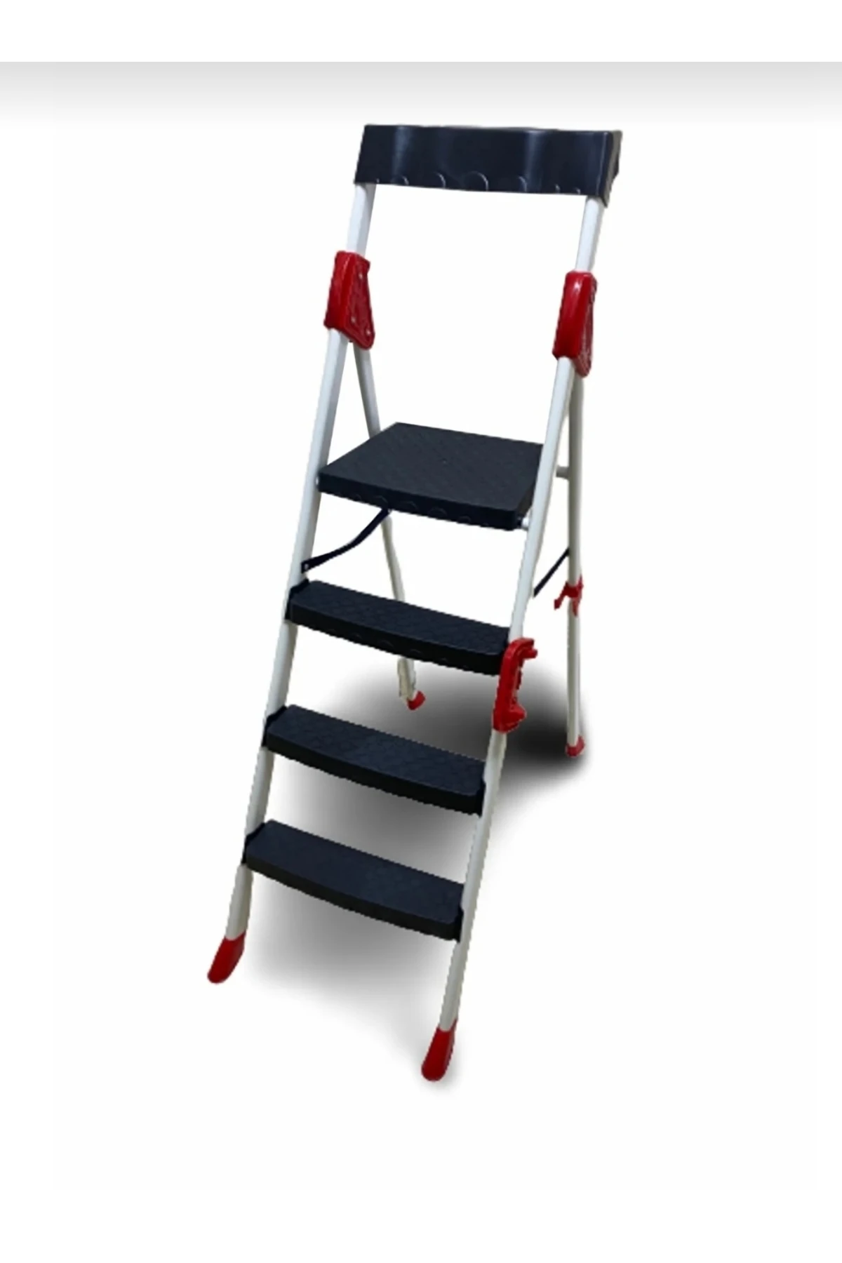 Profesyonel A Kalite Alüminyum Sekmen Lüks 4 Basamaklı Merdiven 3+1