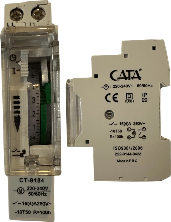 CT-9184 16 Amper Rezerveli Zaman Saati (2 Adet)