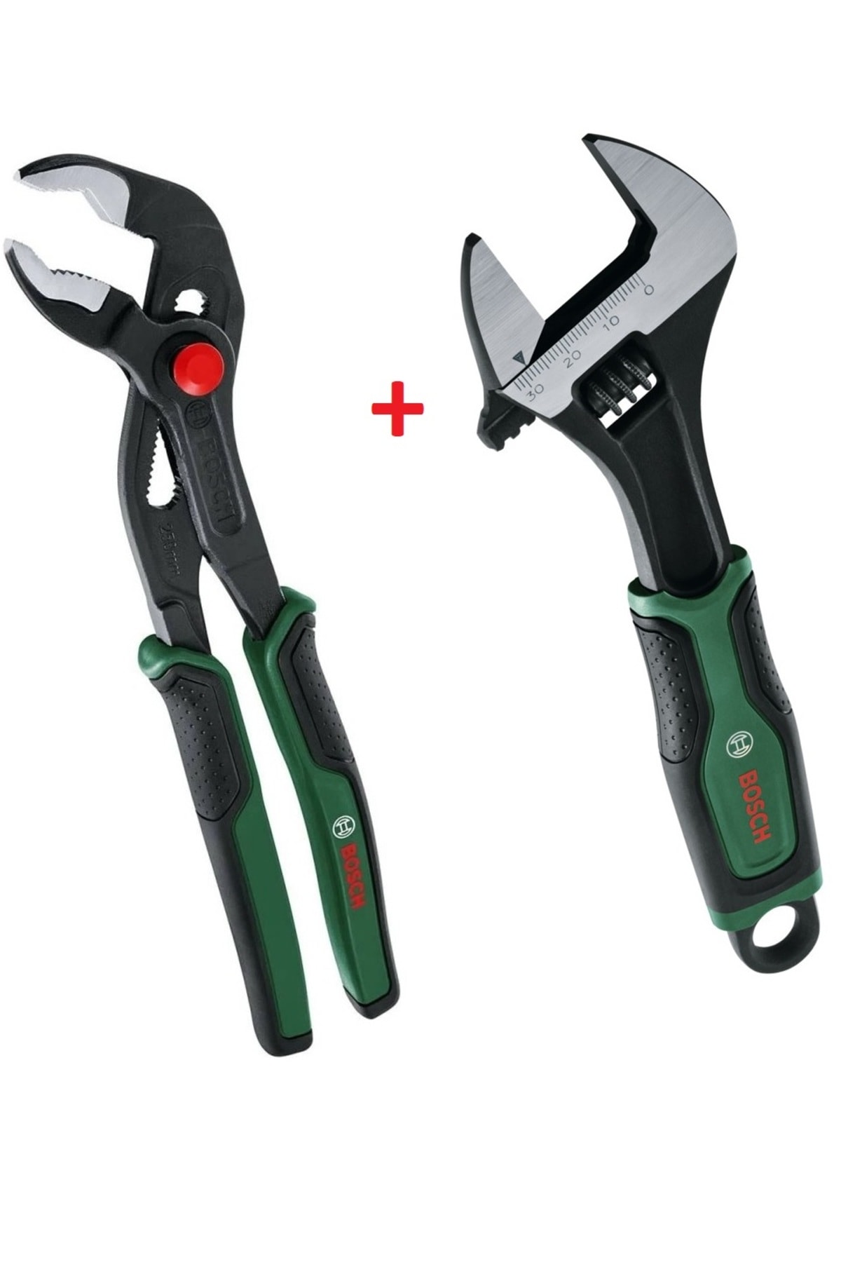 İngiliz Anahtarı 8"( Kurbacık 200 Mm) +  Boru Anahtarı 250 Mm