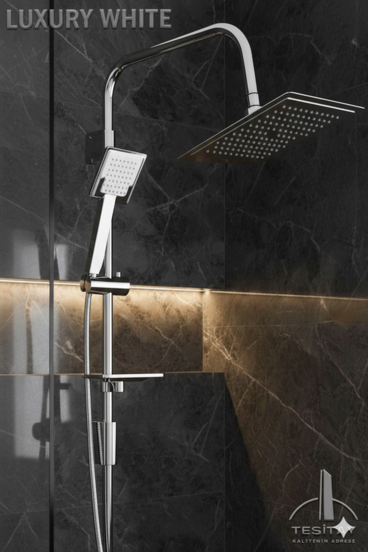 Lavabo Banyo Mutfak Bataryası Robot Duş Seti Aksesuarlar Musluk Armatür Takımları Köşe Baston Model