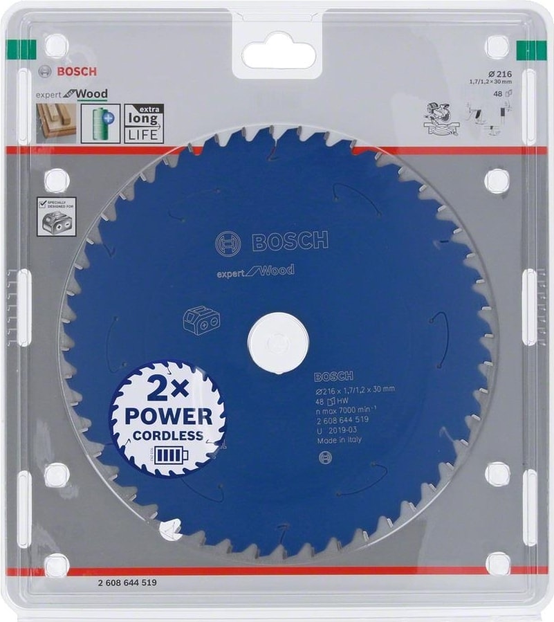 BOSCH Expert 216X30 mm 48 Diş Ahşap Daire Testere 2608644519