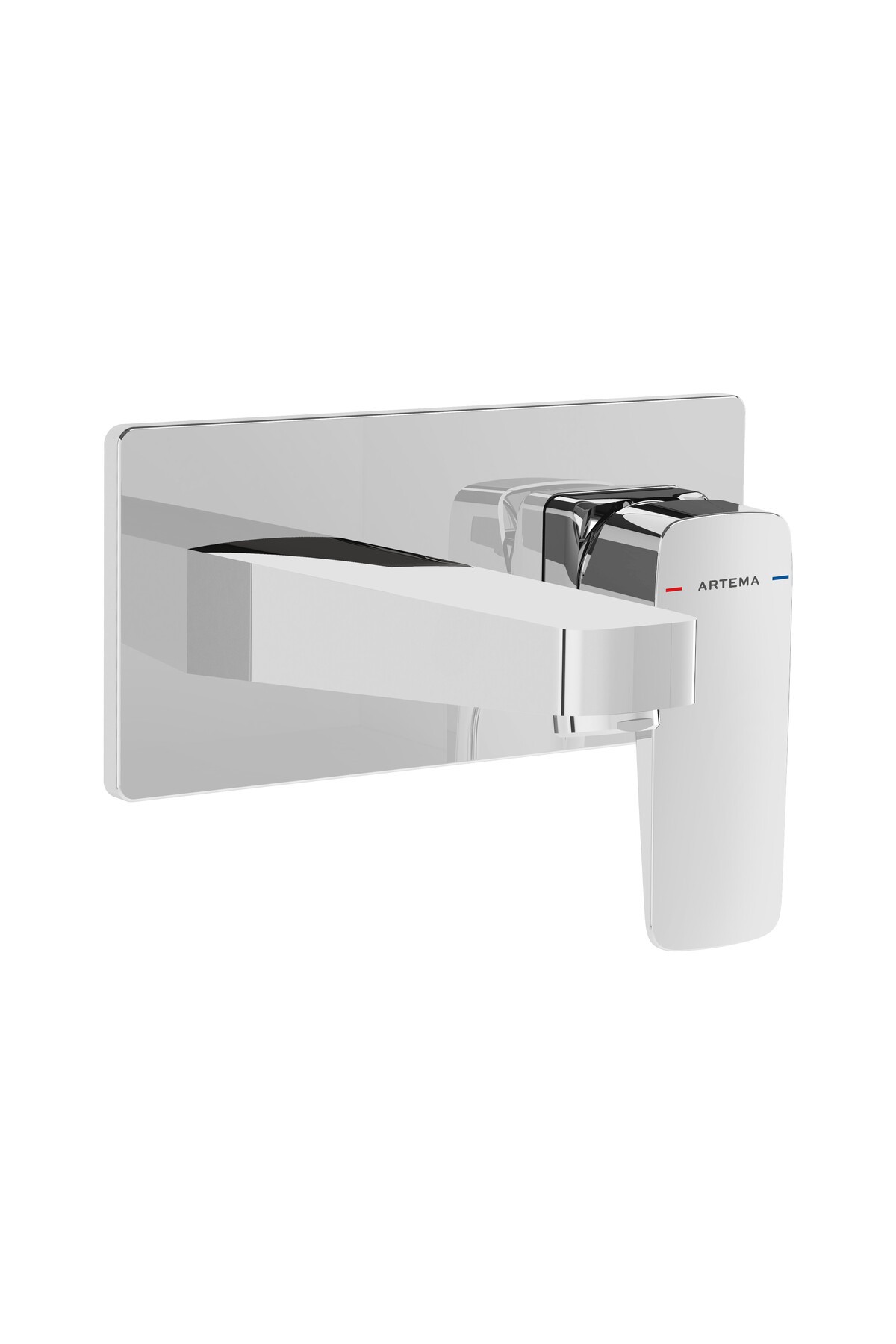 Root Square A42738 Ankastre Lavabo Bataryası, Sıva Üstü, Krom