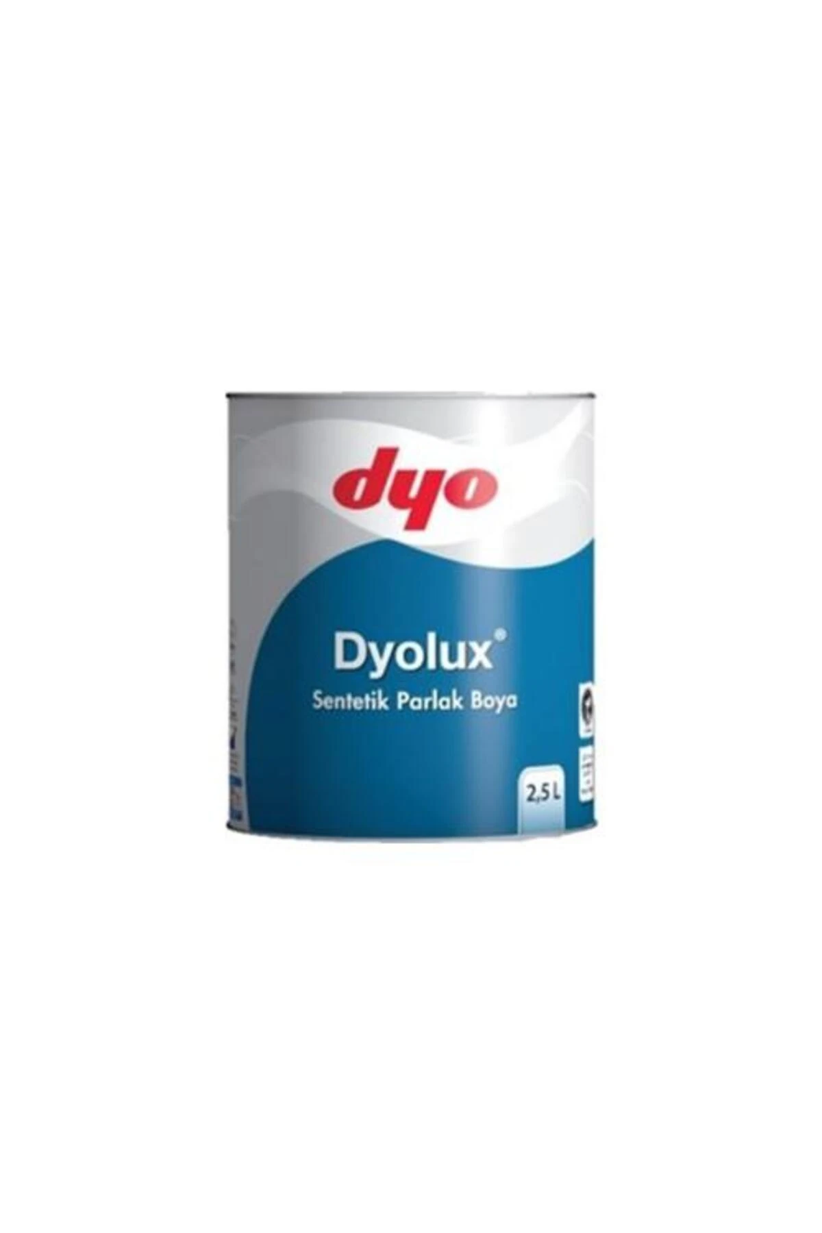 Dyo lüx Sentetik Parlak Boya 0.75 Lt Beyaz