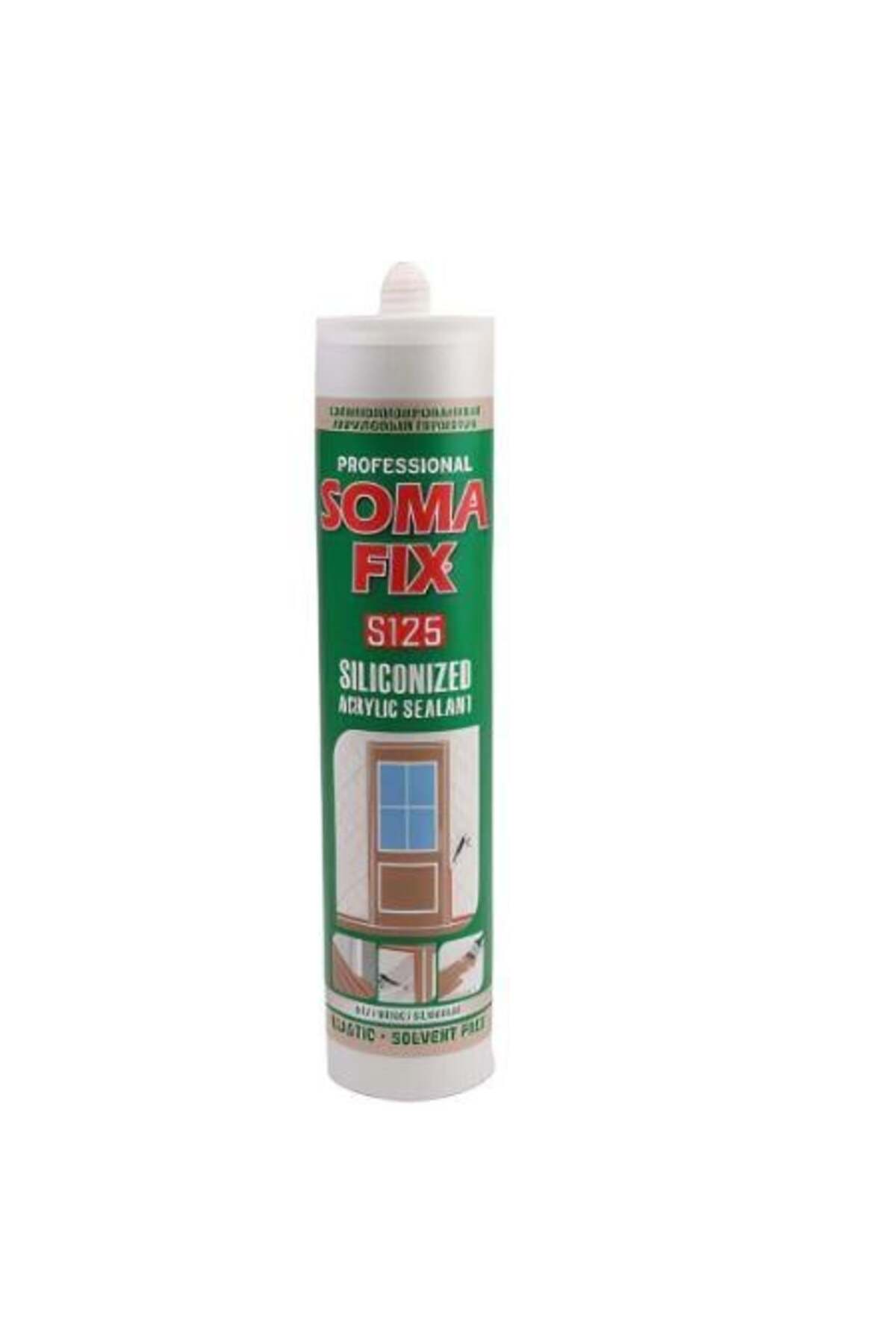 Akrilik Silikonize Mastik Bej 500 gr