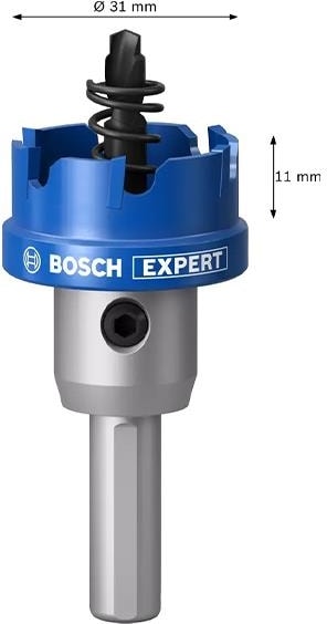 BOSCH Expert 31 mm Elmaslı Inox Panç Adaptörlü 2608901414