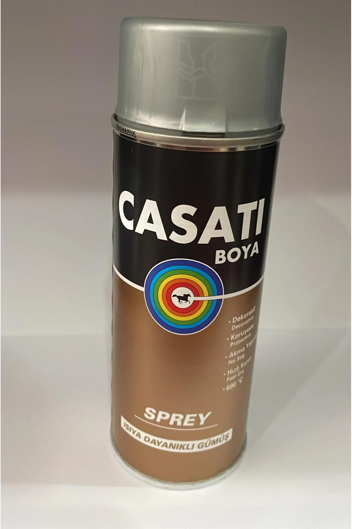 Sprey Boya ısıya dayanıklı gümüş boya 400 ml