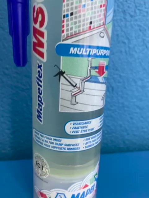 MAPEİ MAPEİ Mapeflex MS Crystal 300 ml,