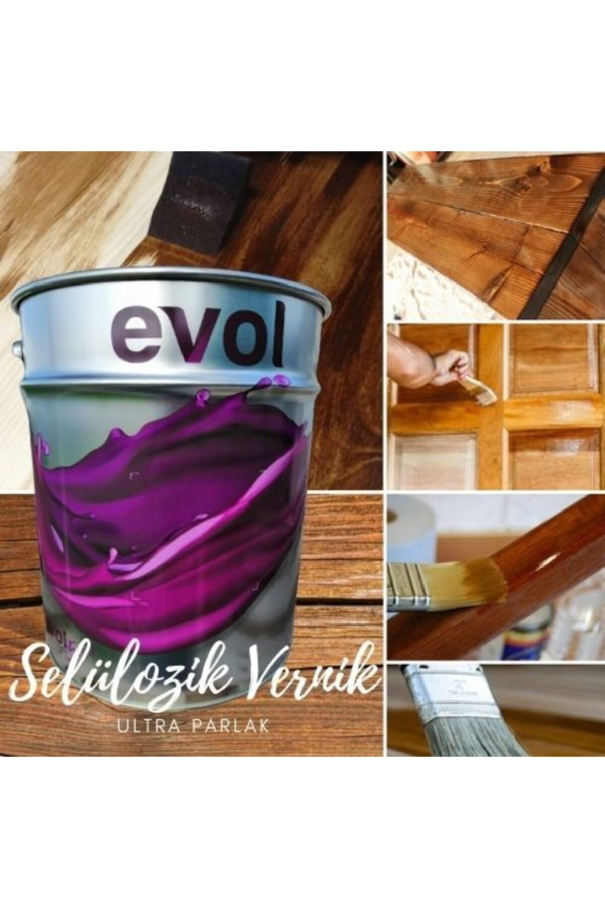 Selülozik Parlak Vernik 750 Gr