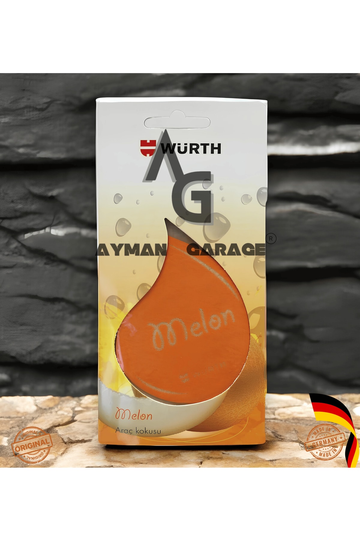 Asma Araç Kokusu Melon ORIJINAL