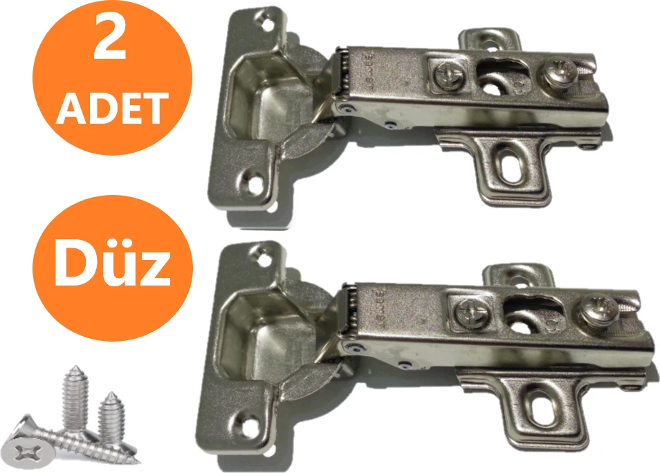 Star 2 Adet Düz Menteşe Dolap Menteşesi