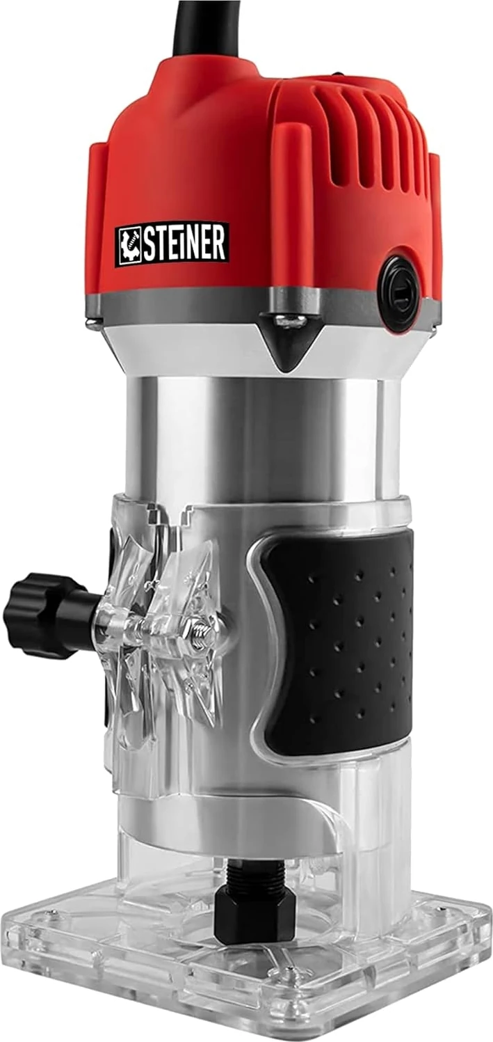 Alman 3000 Watt 6 Kademe Devir Ayarlı Formika Traşlama Freze Makinesi 6 mm Pens - ST0518R215