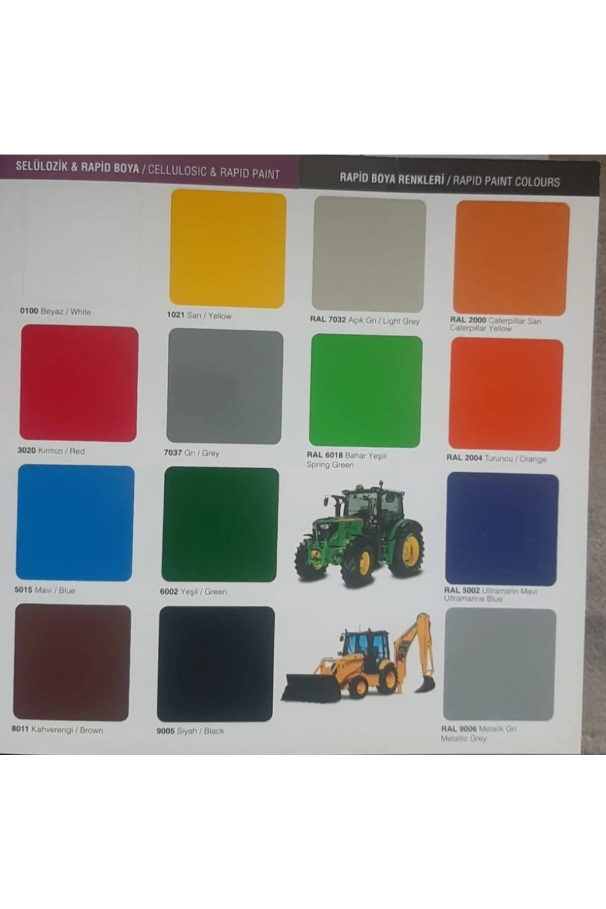 Rapit Endüstriyel Boya