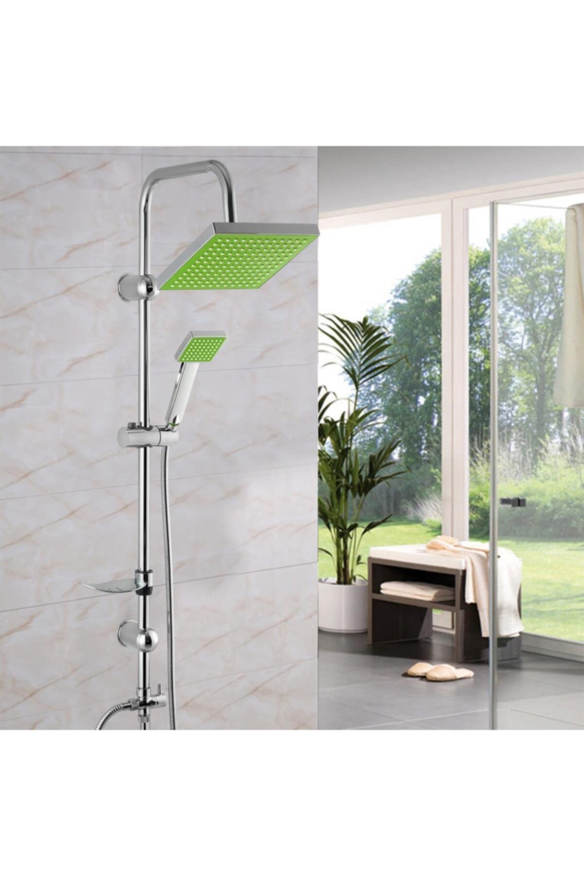 Sempre Green Robot Yağmurlama Tepe Duş Seti