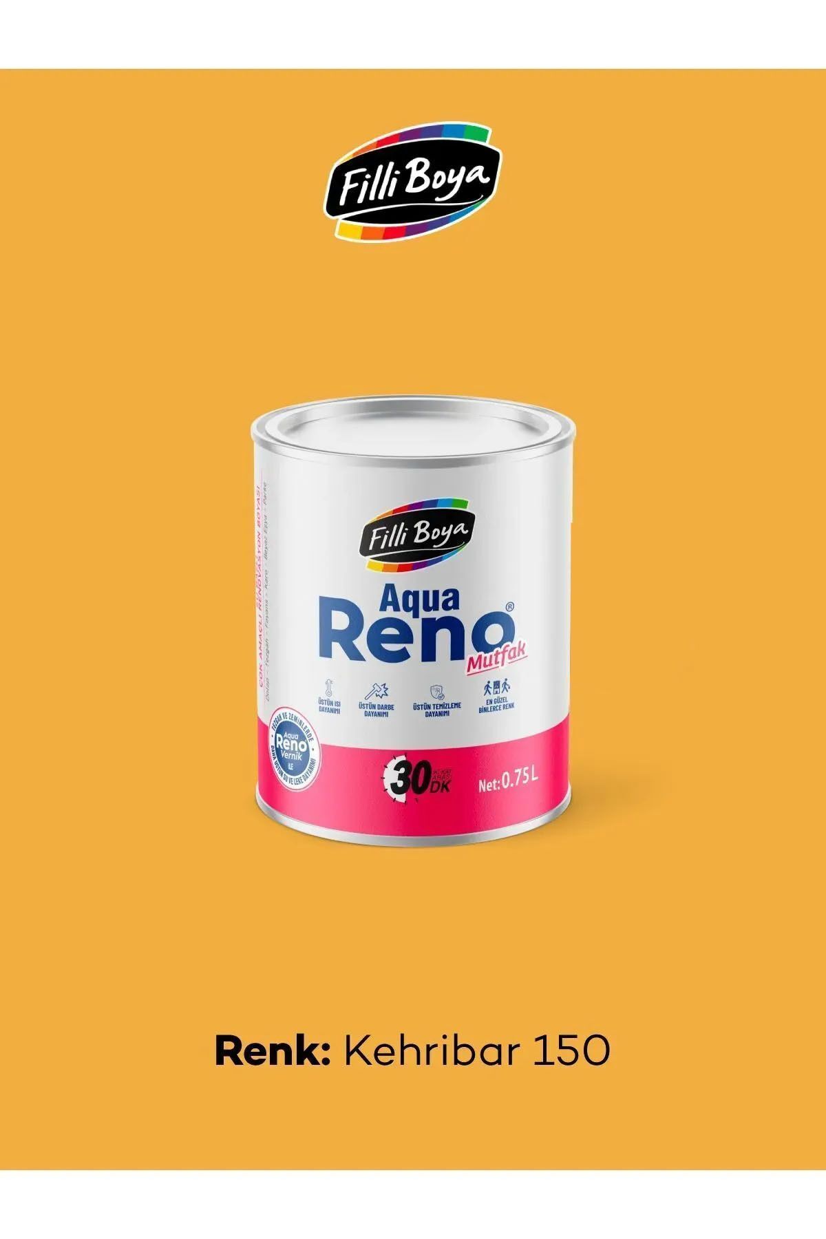 Filli Aqua Reno Mutfak (0,75 LT) - Kehribar 150