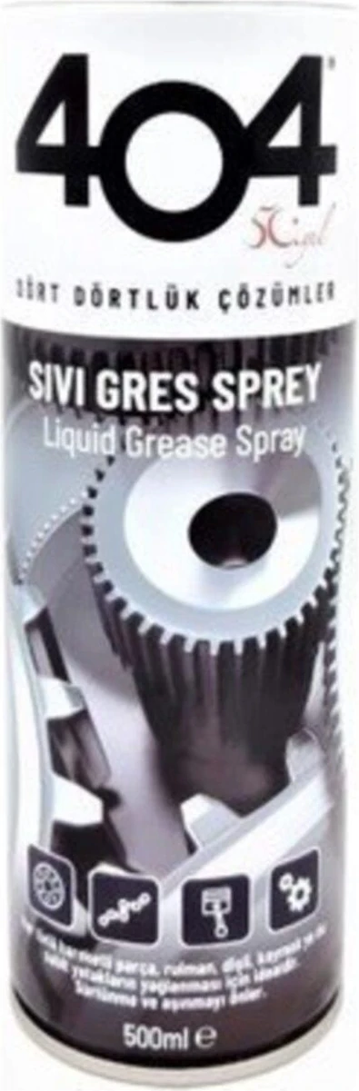 Kimya  Sıvı Gres Sprey 500 ml