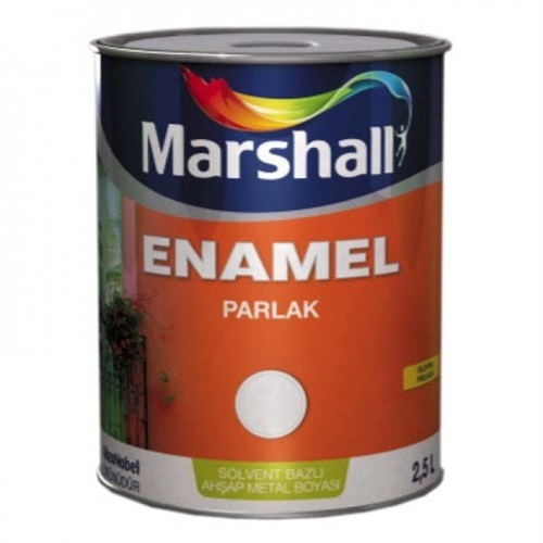 Enamel Parlak Sentetik Yağlı Boya 0,75 Lt Kurşuni