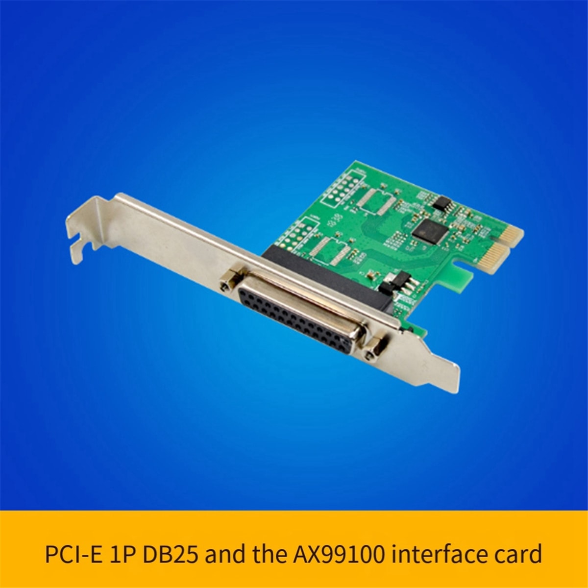 Denetleyici Kartı ST315 Pcıe X1 AX99100 1p Db-25 Pin Ltp1 Baskı Terminali Çok Işlevli Kullanışlı Denetleyici Kartı (Yurt Dışından)