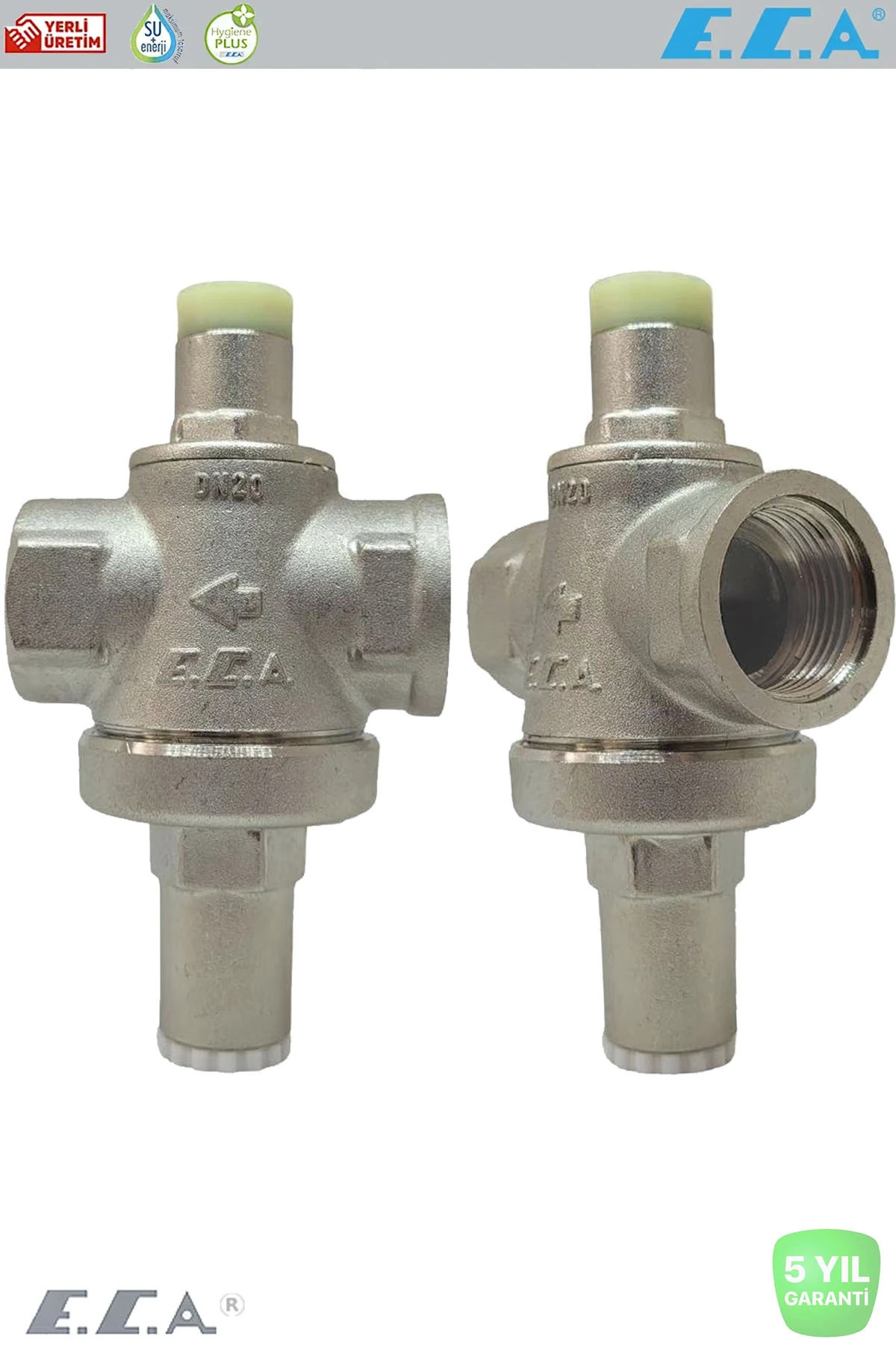 E.C.A 1/2" Basınç Düşürücü Valf Pistonlu 602111004