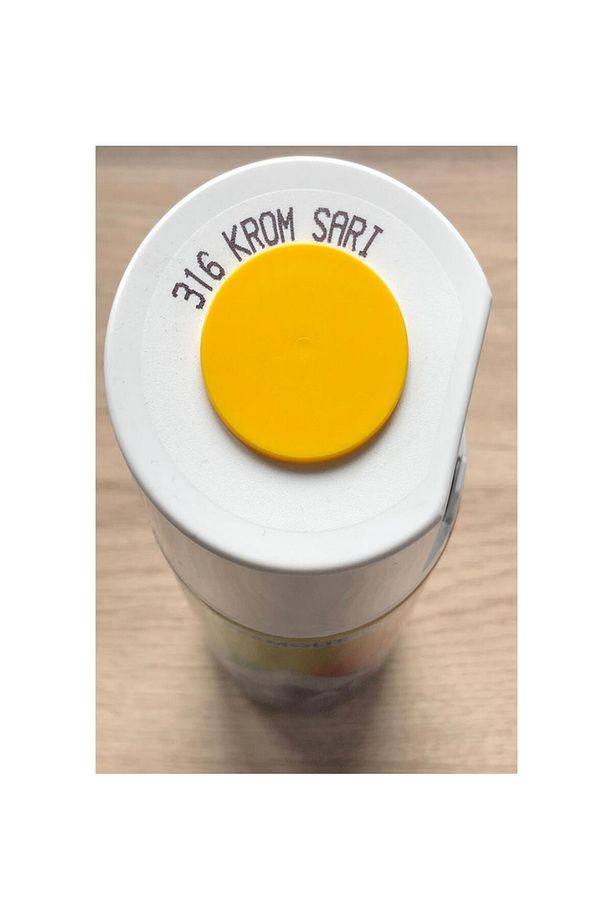 Sprey Boya 316-krom Sarı (RAL-1023) 400 ml