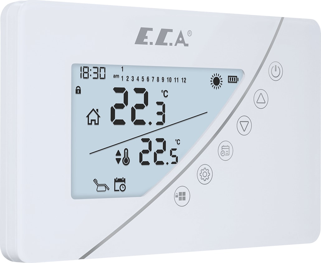Eca Poly Touch 400W Kablosuz Oda Termostatı