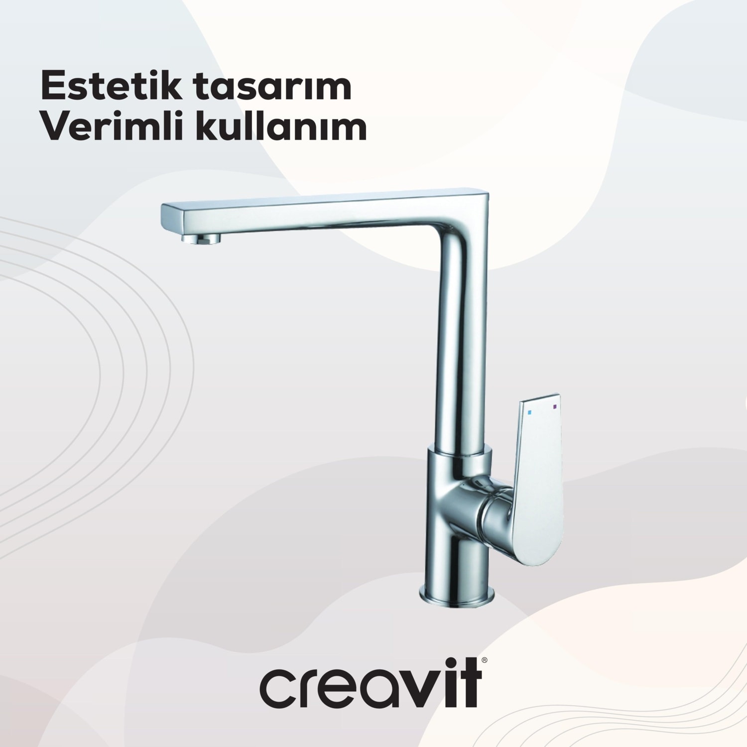 Sharp Mutfak Armatürü Krom