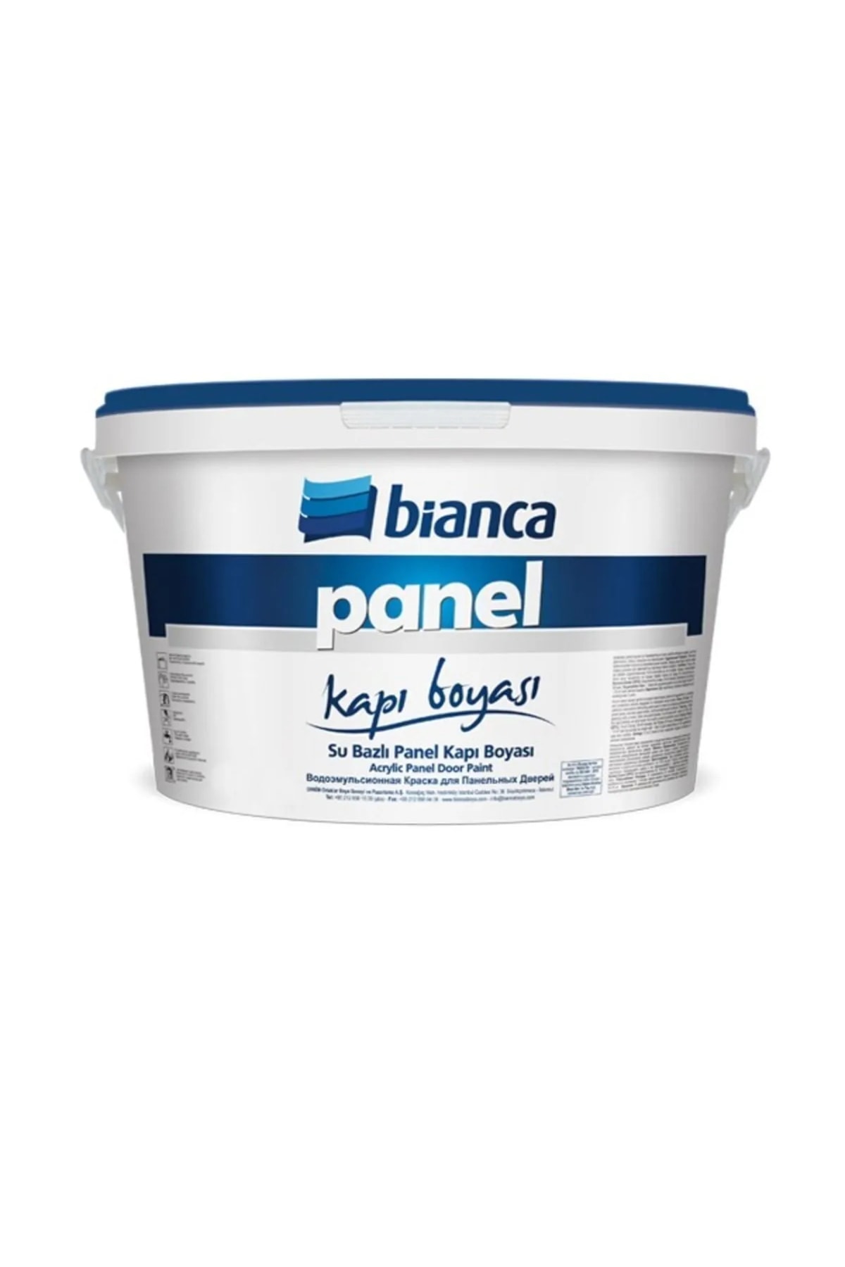 Bianca Su Bazlı Panel Kapı Boyası Beyaz 2,5 litre