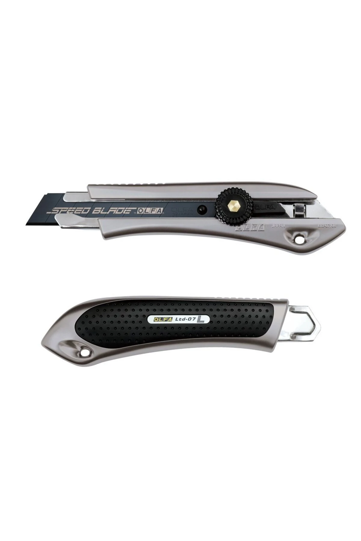 Ltd-l-lfb Geniş Maket Bıçağı Vidalı Metalik Renk Sert Plastik Kaplama