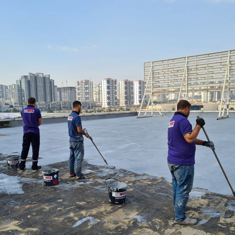 Izower M1 Süper Elastik Su Yalıtım Kaplaması 3.5 Kg - Kiremit