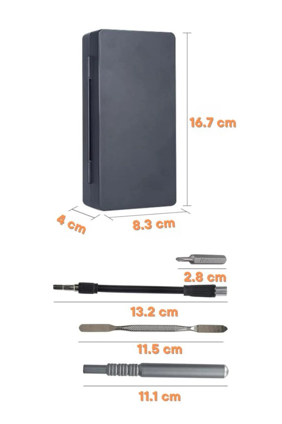 91 Parça Bilgisayar Gözlük Saat Telefon Elektronik Tamir Tornavida Seti Özel Katlanır Kutulu