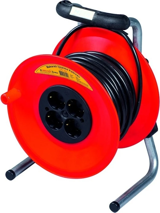 0741050050 Makaralı Uzatma Kablosu 50 Metre