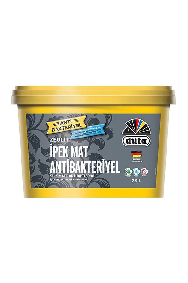 Zeolit Iç Cephe Duvar Boyası Antibakteriyel Ipek Mat Beyaz Beyaz