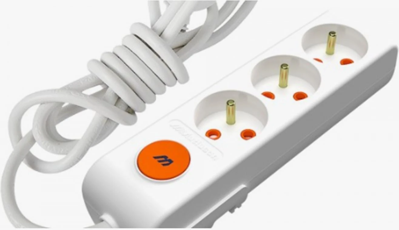 Mutlusan Rı-Tech 3lü 5mt Anahtarlı Ups 001 175 340002 05 00 Grup Priz